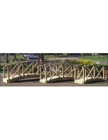 Bridge Garden 1500 x 900 with Handrail